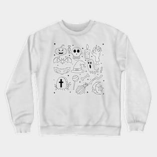 Halloween Ghosts Crewneck Sweatshirt